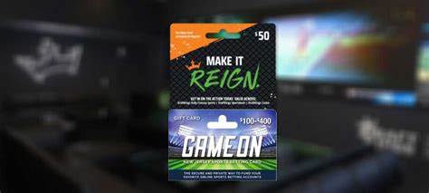 Betting gift cards .